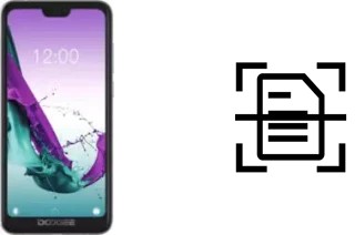 Numériser un document sur un Doogee Y7