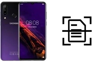 Numériser un document sur un Doogee Y9 Plus