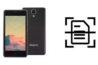 Numériser un document sur un Doopro P4 Pro