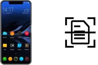 Numériser un document sur un Elephone A4