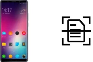 Numériser un document sur un Elephone P11 3D