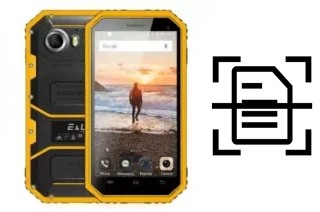 Numériser un document sur un Elong Mobile EL W6S