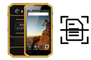 Numériser un document sur un Elong Mobile EL W7S