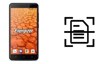 Numériser un document sur un Energizer Energy E500