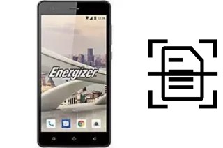 Numériser un document sur un Energizer Energy E551S