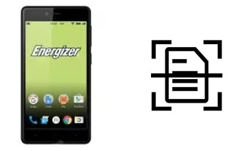 Numériser un document sur un Energizer Energy S500