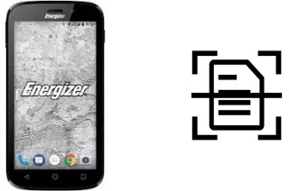 Numériser un document sur un Energizer Energy S500E