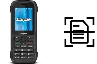 Numériser un document sur un Energizer Hardcase H240S