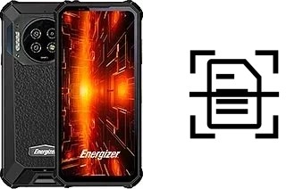 Numériser un document sur un Energizer Hard Case P28K