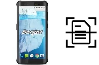 Numériser un document sur un Energizer Hardcase H591S