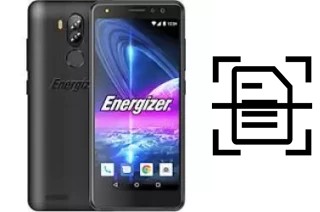 Numériser un document sur un Energizer Power Max P490