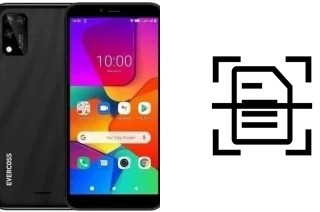 Numériser un document sur un Evercoss M6