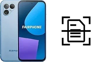 Numériser un document sur un Fairphone 5