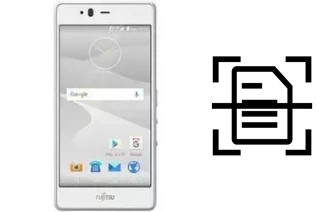 Numériser un document sur un Fujitsu Arrows M04