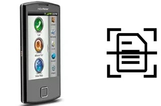 Numériser un document sur un Garmin-Asus nuvifone A50