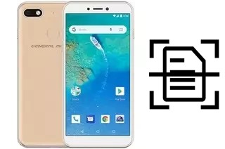 Numériser un document sur un General Mobile GM 8 Go