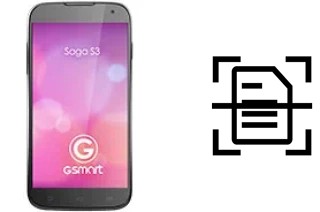 Numériser un document sur un Gigabyte GSmart Saga S3