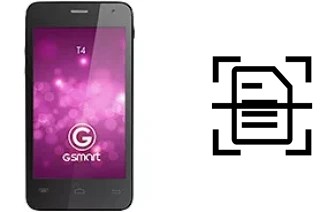 Numériser un document sur un Gigabyte GSmart T4