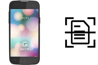 Numériser un document sur un Gigabyte GSmart Rey R3