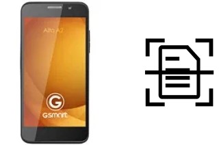 Numériser un document sur un Gigabyte GSmart Alto A2