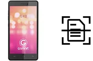 Numériser un document sur un Gigabyte GSmart GX2