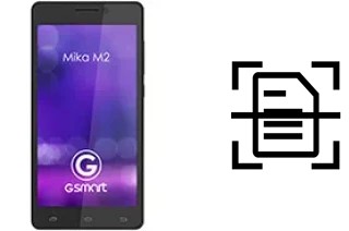 Numériser un document sur un Gigabyte GSmart Mika M2