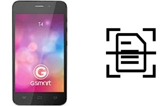 Numériser un document sur un Gigabyte GSmart T4 (Lite Edition)