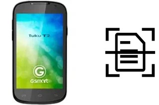 Numériser un document sur un Gigabyte GSmart Tuku T2