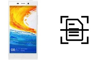 Numériser un document sur un Gionee Elife E7