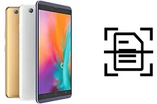 Numériser un document sur un Gionee Elife S Plus