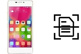 Numériser un document sur un Gionee Elife S5.1