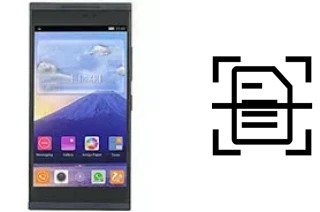 Numériser un document sur un Gionee Gpad G5