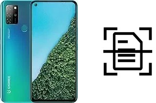 Numériser un document sur un Gionee M12