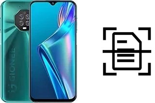 Numériser un document sur un Gionee M3