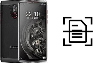 Numériser un document sur un Gionee M30