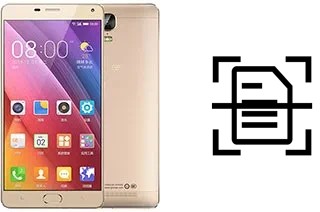 Numériser un document sur un Gionee Marathon M5 Plus