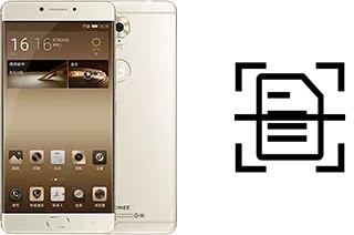 Numériser un document sur un Gionee M6