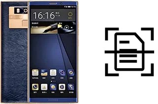 Numériser un document sur un Gionee M7 Plus