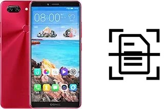 Numériser un document sur un Gionee M7