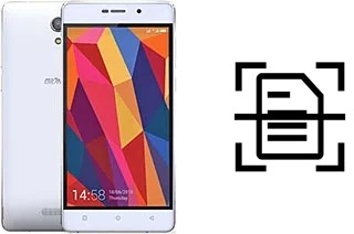 Numériser un document sur un Gionee Marathon M4