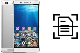 Numériser un document sur un Gionee Marathon M5