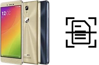 Numériser un document sur un Gionee P8 Max