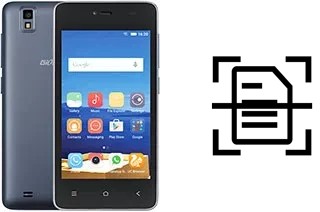 Numériser un document sur un Gionee Pioneer P2M