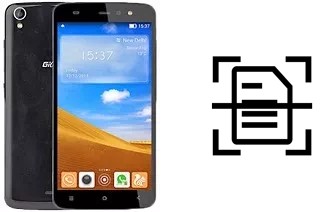 Numériser un document sur un Gionee Pioneer P6