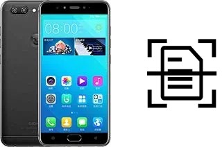 Numériser un document sur un Gionee S10B