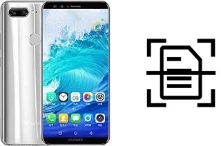 Numériser un document sur un Gionee S11S