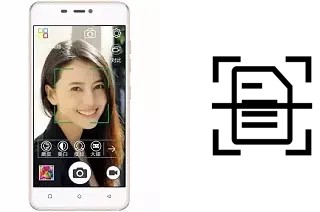 Numériser un document sur un Gionee S5.1 Pro