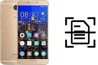 Numériser un document sur un Gionee S6 Pro