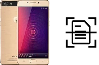 Numériser un document sur un Gionee Steel 2