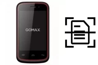 Numériser un document sur un Gomax Infinite GS6